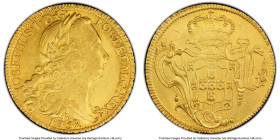José I gold 6400 Reis (Peça) 1759-R AU55 PCGS, Rio de Janeiro mint, KM172.2, LMB-427. HID09801242017 © 2024 Heritage Auctions | All Rights Reserved