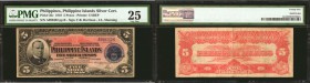 PHILIPPINES. Philippine Islands. 5 Pesos, 1910. P-35c. PMG Very Fine 25.

Printed by USBEP. Signed by Harrison and Manning. Vibrant color seen with ...