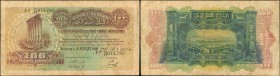 SYRIA. Banque de Syrie. 100 Piastres Syriennes, 1920. P-15. Fine.

A rare 100 Piastres piece seldom seen above the Good level with the majority of t...