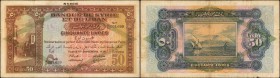 SYRIA. Banque de Syrie et du Liban. 50 Livres, 1939. P-44(3). Very Fine.

A very rare high denomination from this sought after, and highly coveted s...