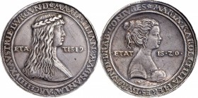 AUSTRIA. Holy Roman Empire. Guldiner, 1479 (ca. 1511). Hall Mint. Maximilian I (1508-19). NGC VF-30.

Egg-15; M&T-83; Bachtell-3b; Kluge-1101; Voglh...