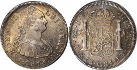 COLOMBIA. 8 Reales, 1814/3-P JF. Popayan Mint. NGC AU-53.

KM-71; Restr-120.7. Ferdinand VII issue, but with bust of Charles IV. A wholesome example...