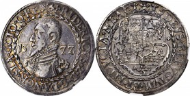 DENMARK. Speciedaler, 1572. Copenhagen Mint. Frederik ll (1559-88). NGC EF-40.

Dav-8229; Hede-17. VERY SCARCE like most Danish Speciedalers of the ...