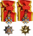 GERMANY. Brunswick. Haus Order of Henry the Lion Grand Cross Set of Badge and Breast Star, ND (Instituted 1834). ALMOST UNCIRCULATED.

Barac-57 and ...