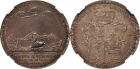 GERMANY. Brunswick-Luneburg-Calenberg-Hannover. Taler, 1756-IBH. George II (1727-60). NGC AU-58.

Dav-2097; KM-291. The famous "White swan mine" com...