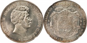 GERMANY. Brunswick-Wolfenbuttel. 2 Taler, 1850-B. NGC MS-67+.

Dav-633; KM-1140; Thun-157; J-245. Miraculous quality, exhibiting pinpoint sharpness ...