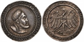 GERMANY. Saxony. Ernestine Line. Double Guldengroschen, 1514. Nurnberg Mint. Friedrich III (The Wise) (1486-1525). PCGS Genuine--Edge Repaired, AU Det...
