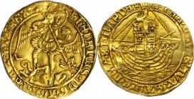 GREAT BRITAIN. Angel, ND (1544-47). Henry VIII (1509-47). PCGS AU-53 Gold Shield.

5.01 gms. S-2299; Fr-168; North-1830. Lis mint mark. Third coinag...