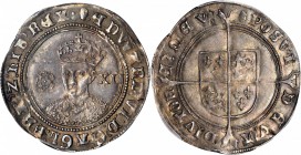 GREAT BRITAIN. Shilling, ND (1551-53). Edward Vl (1547-53). PCGS AU-55 Gold Shield.

S-2482; N-1937. Fine silver issue with Tun mint marks on both s...