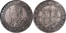 GREAT BRITAIN. 1/2 Crown, ND (1601-02). Elizabeth I (1558-1603). NGC EF-45.

S-2583; N-2013. Seventh issue, mint mark 1. Exceptional quality with fu...