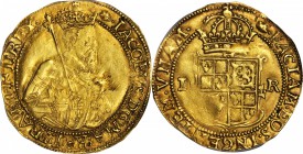 GREAT BRITAIN. Unite (22 Shillings), ND (1615-16). James I (1603-25). PCGS AU-53.

10.00 gms. S-2620; North-2085; Fr-234; KM-47. Tun mint mark. Seco...