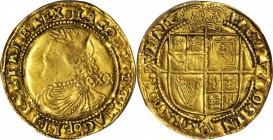 GREAT BRITAIN. Laurel, ND (1621-23). James I (1603-25). PCGS EF-45 Gold Shield.

6.85 gms. S-2638A; North-2113; Fr-242; KM-74. Thistle mint mark. Th...