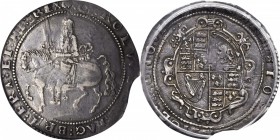 GREAT BRITAIN. Crown, 1644. Exeter Mint. Charles I (1625-49). PCGS EF-40 Gold Shield.

S-3058; KM-334.1. 28.6 grams. Continuous date, rose mint mark...