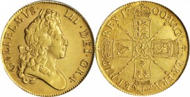 GREAT BRITAIN. 5 Guineas, 1700. William III (1694-1702). PCGS Genuine--Altered Surfaces, EF Details Gold Shield.

S-3454; Fr-309; KM-505.1. Attracti...
