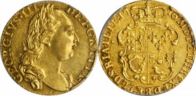 GREAT BRITAIN. Guinea, 1776. George III (1760-1820). PCGS AU-58 Gold Shield.

S-3728; Fr-355; KM-604. Sharply struck with noteworthy reflective glea...