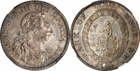 GREAT BRITAIN. Bank of England Dollar (5 Shillings), 1804. NGC MS-64.

S-3768; KM-Tn1; ESC-164. Struck for the Bank of England by the Boulton and Wa...