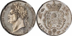 GREAT BRITAIN. 6 Pence, 1821. NGC PROOF-63.

S-3813; KM-678. Knife-like sharpness appears in the designs with bold reflectivity qualities remaining ...