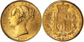 GREAT BRITAIN. Sovereign, 1869. NGC MS-65.

S-3853; Fr-387i; KM-736.2. Die # 62. A lovely Gem, bursting with luster, free of nearly all forms of con...
