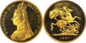 GREAT BRITAIN. "Golden Jubilee" Proof Set with Maundy Coinage, 1887. NGC & PCGS Certified.

S-PS5 & 3916; Fr-390a/393a; KM-PS9 & MDS142. A gorgeous ...