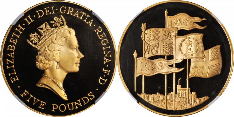 GREAT BRITAIN. 5 Pounds, 1996. NGC PROOF-68 ULTRA CAMEO.

Fr-442; S-4303; KM-9...