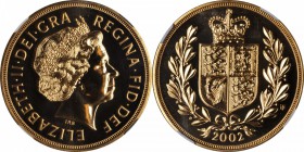 GREAT BRITAIN. 5 Pounds, 2002. NGC MS-67.

Fr-469; S-4401; KM-1028. Struck for the 50th Anniversary (Golden Jubilee) of Elizabeth II as Queen. Seemi...