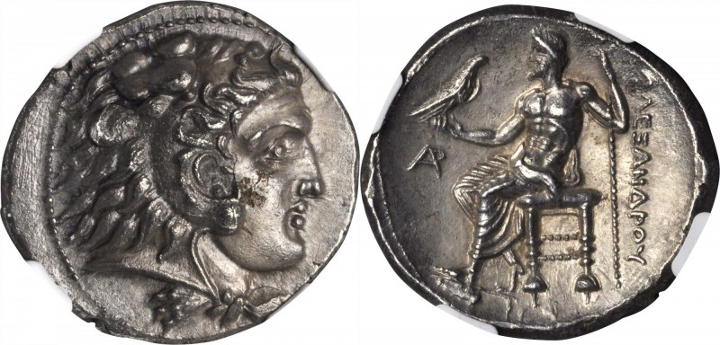 MACEDON. Kingdom of Macedon. Alexander III (the Great), 336-323 B.C. AR Tetradra...