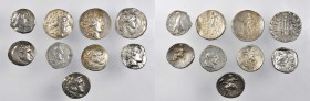 MIXED LOTS. AR Tetradrachms, ca. 5th Century B.C. to A.D. 2nd Century. FINE to VERY FINE.

9 pieces in lot. A varied and appealing group of Tetradra...