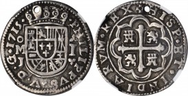 MEXICO. Real Royal, 1715-Mo J. Mexico City Mint. Philip V (1700-46). NGC VF Details--Holed.

KM-R30; Cal-type-257#1556. 2.90 grams. Nicely centered ...