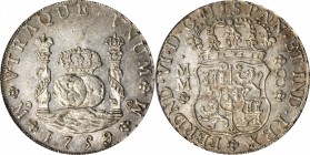 MEXICO. 8 Reales, 1759-Mo MM. Mexico City Mint. Ferdinand VI (1746-59). PCGS MS-61 Gold Shield.

KM-104.2; Cal-Type 86#344; Gil-M-8-35; FC-35. Sharp...