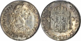 MEXICO. 2 Reales, 1774-Mo FM. Mexico City Mint. Charles III (1759-88). PCGS MS-64 Gold Shield.

KM-88.2; Cal-type-141#1341. Extraordinary quality fo...