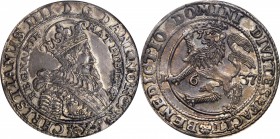 NORWAY. Speciedaler, 1637. Christian IV (1588-1648). NGC EF-45.

Dav-3534; KM-12; Sieg-16.1; Ahl-37. Wonderful quality for this elusive issue, displ...