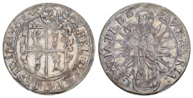 BASEL Wilhelm Rink von Baldenstein, 1608-1628. 2 Batzen 1624, Pruntrut. 2.88 g. . D.T. 1295b. HMZ 2-126b. Selten / Rare sehr schön +