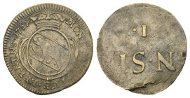 BERN Messingmarke 10 Kreuzer 1759 Unbekannt Stempel RS: N.SP I in 2 Zeilen sehr selten vorzüglich