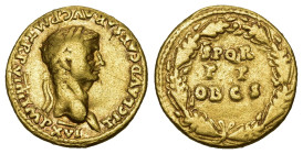 CLAUDIUS 41-54 Aureus Gold 7.62g Cohen 95 Ric 63 sehr schön
