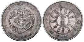 CHINA. Kaiserreich. Chihli Provinz, Pei-Yang Dollar Year 24 (1898), Pei Yang Arsenal Mint. 27.19 g. L&M 449. KM Y65.2. Sehr selten / Very rare. Feine ...