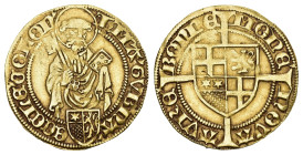 KÖLN. ERZBISTUM. Hermann IV. von Hessen, 1480-1508 Goldgulden o. J. (1480), Bonn. Prägung als Elector. 3,26 g. Fb. 802. Felke 1488. Noss 467. sehr sch...