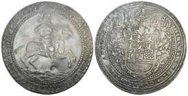 BRAUNSCHWEIG LÜNEBURG CELL Christian Ludwig, 1641-1648. 3 Taler, 1648. 72,5 mm, 85,91 Gramm. Dav. LS 146 vorzüglich