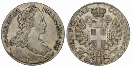 KOLONIE ERITREA Victor Emanuel III., 1900-1945. Tallero 1918 R, Rom. 27,98 g. Dav. 28. Pagani 956 selten NGC AU 58 Cert.No: 2903211-002