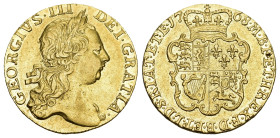 GREAT BRITAIN GEORGE III. 1760-1820. Guinea 1768, London 8.39 g. Spink 3727. Fr. 354 vorzüglich