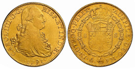 MEXIKO 1791 8 Escudos 27 g Gold selten NGC AU 50 Cert.No: 2909316-006