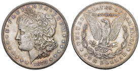 USA 1878 Morgan Dollar Mzz: CC Carson City Silber 26.9g seltene Münzstätte bis unzirkuliert