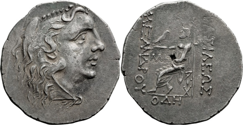 Pontic, Mithradates VI; 83-82 BC, Second Mithradatic War, Odessa, Tetradrachm, 1...