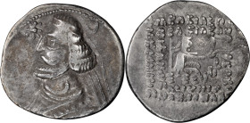 Parthia, Orodes II, 57-38 BC. Drachm