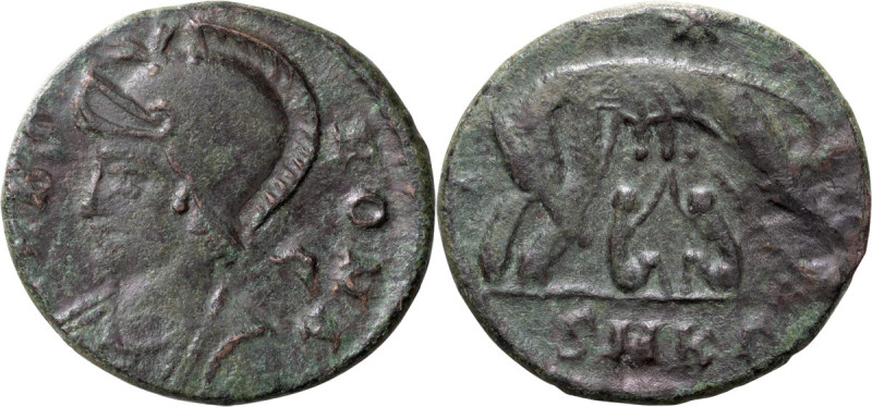 Urbs Roma; Cyzicus, 330-333 AD, Reduced Follis, 2.30g. RIC-119, officina ?=3 (r5...