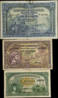 ANGOLA. Lot of (3). Republica Portuguesa. 1, 2 1/2 & 10 Angolares, 1926-42. P-67, 68 & 69.

Estimate: $300.00- $500.00