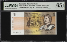 AUSTRALIA. Lot of (9). Reserve Bank of Australia. 1 & 5 Dollars, ND (1983-2016). P-Unlisted. 42d, 44d, 44e, 44g & 51a. PMG About Uncirculated 55 to Su...