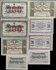 AUSTRIA. Lot of (8). Mixed Banks. 5, 20, 50 & 100 Kronen, 1918. P-Various. About Uncirculated to Uncirculated.

Estimate: $100.00- $200.00