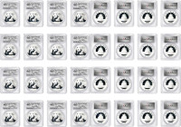 CHINA. Group of 10 Yuan (20 Pieces), 2015. Panda Series. MS-70.
PAN-646A. All with "First Strike" designation.

Estimate: $800.00- $1200.00