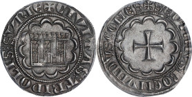CRUSADER STATES. Tripoli. Gros, ND (1275-87). Bohemund VII. PCGS AU-58.
CCS-26. A stellar example of this issue. One immediately notes the fully-stru...