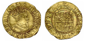 Scotland James VI type II gold Halfcrown